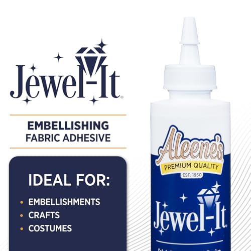 Aleene's Jewel-It Embellishing Glue, 4 Ounces, Clear, 4 Fl Oz