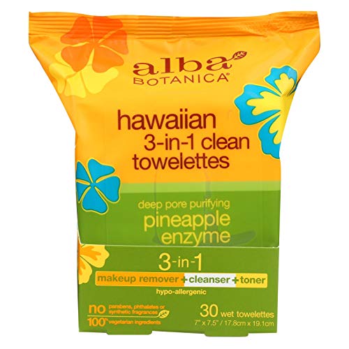 Hawaiian Towelettes 3-in-1 - 30 Pack