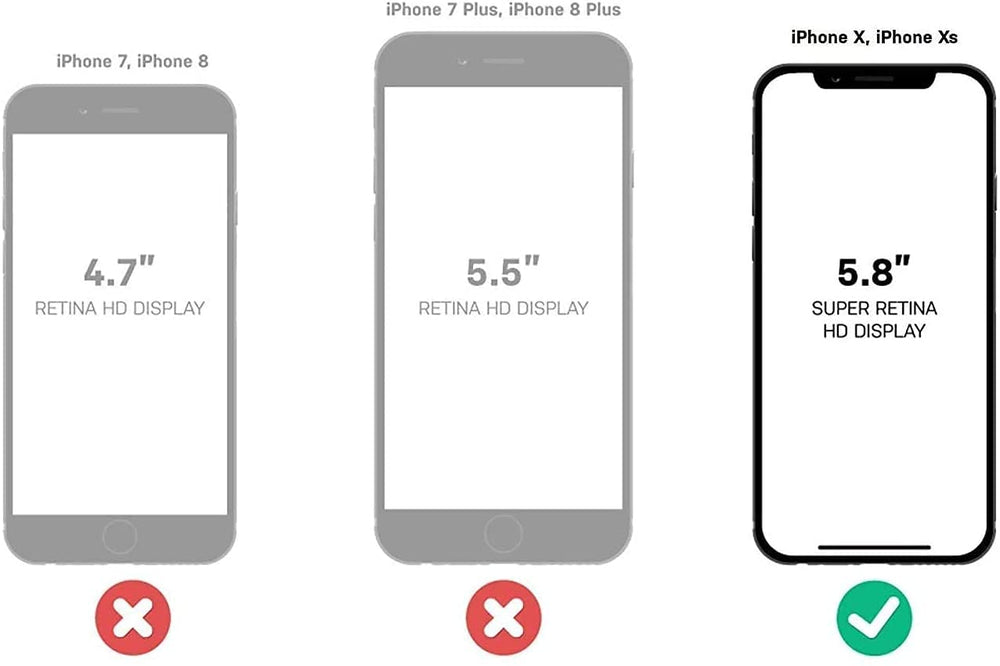 + Pop Defender Series Case for iPhone Xs & iPhone X (NOT Xr/Xs Max) Non-Retail Packaging - Black