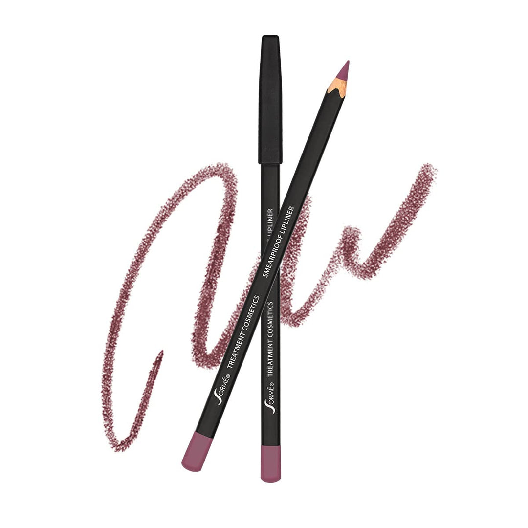 Sorme Cosmetics Waterproof Smear Proof Lip Liner, Pure Rose, 0.06 Ounce