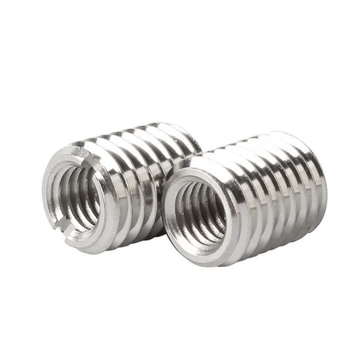 10PCS Thread ADAPTERS M8 8MM Male to M6 6MM Female Threaded Reducers Stainless Steel Fastener Accessory