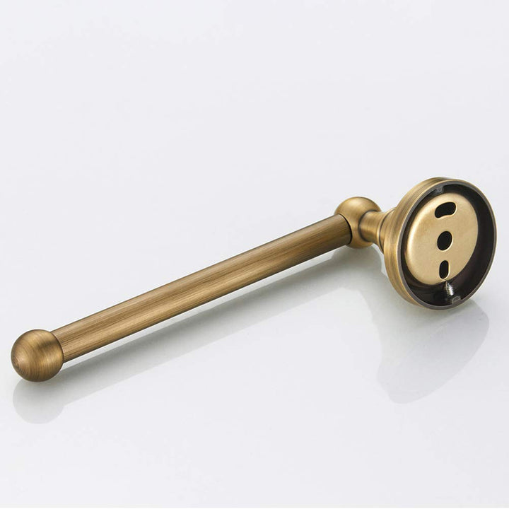 Bathroom Toilet Tissue Holder Brass Toilet Paper Roll Holder Wall Mounted,Antique Brass Finish