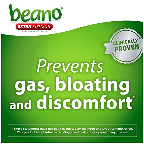 Food Enzyme Dietary Supplement | Help Digest Gas-Causing Foods | 150 Tablets