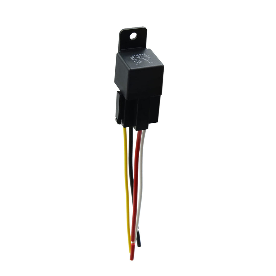 JD-2912 4 Pin DC 36V 40A Universal Car Vehicle Motor Fuse Relay Switch Power with Harness