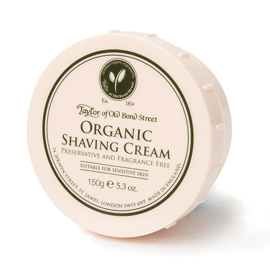 Organic Shaving Cream w/Aloe & JojobaNew 5.3 oz.