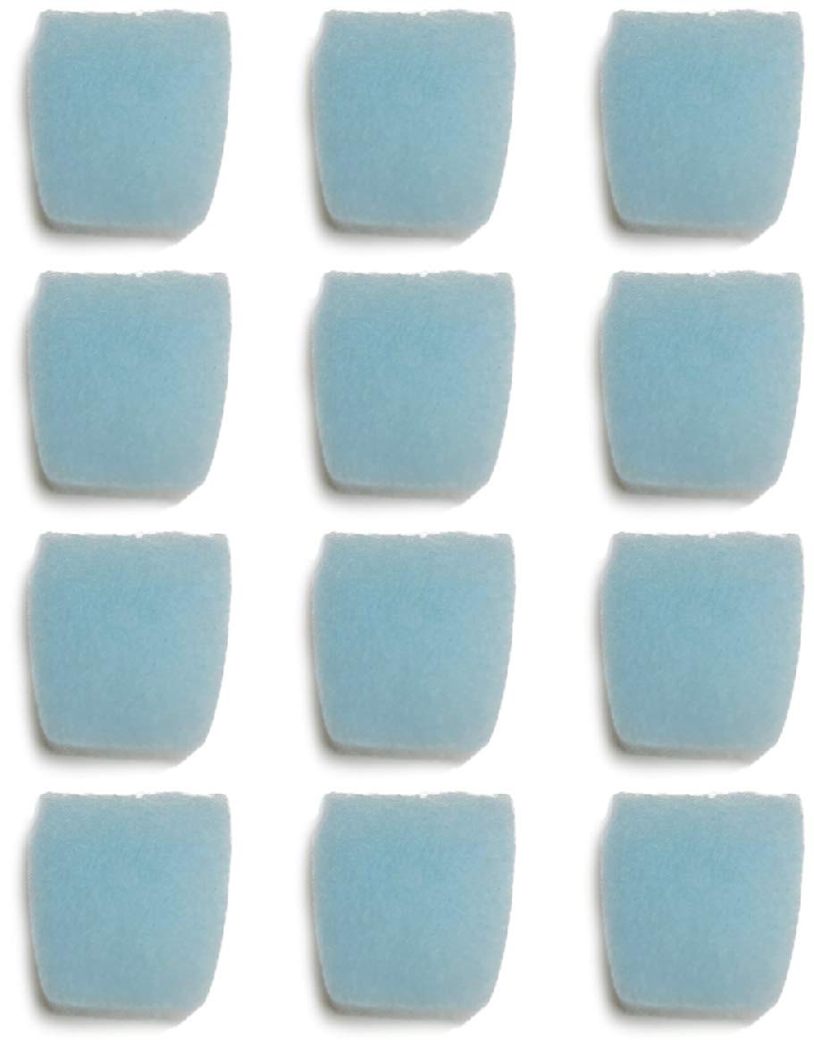 Fine Blue and White Disposable Air Filters Compatible with ResMed S7 S8 CPAP Machine, 12 Filters