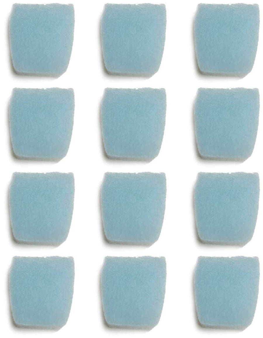 Fine Blue and White Disposable Air Filters Compatible with ResMed S7 S8 CPAP Machine, 12 Filters