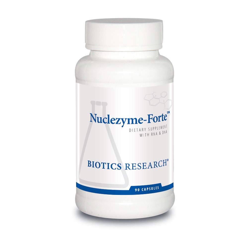 Nuclezyme-Forte – RNA/DNA B-Complex, Supplemental Source of RNA and DNA, Fortified Multivitamin/Mineral Formula 90 Capsules
