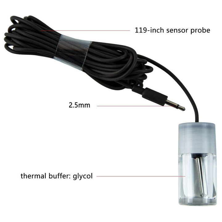 GSP-6 External Temperature Sensor Propylene Glycol Bottle for Life Science, Vaccine and Medicine Transportation