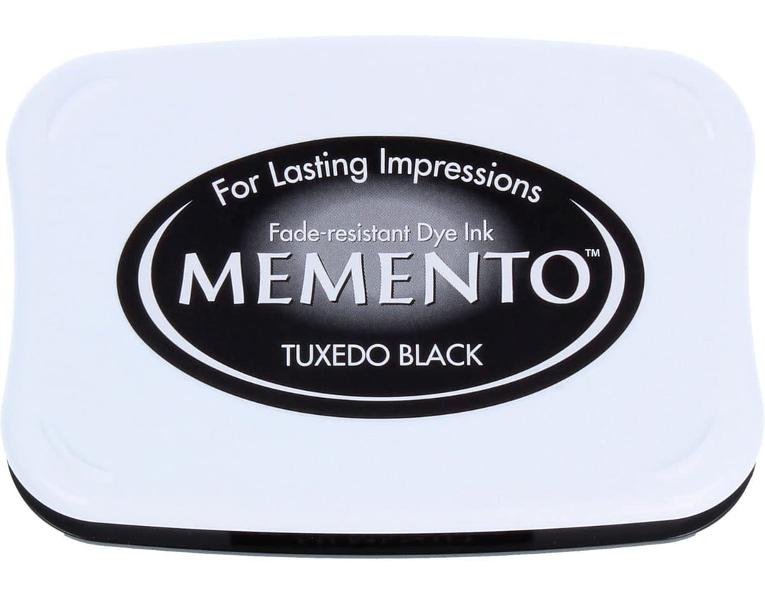 Memento Dye Ink Pad-Tuxedo, 7 x 2 cm (ME000900)