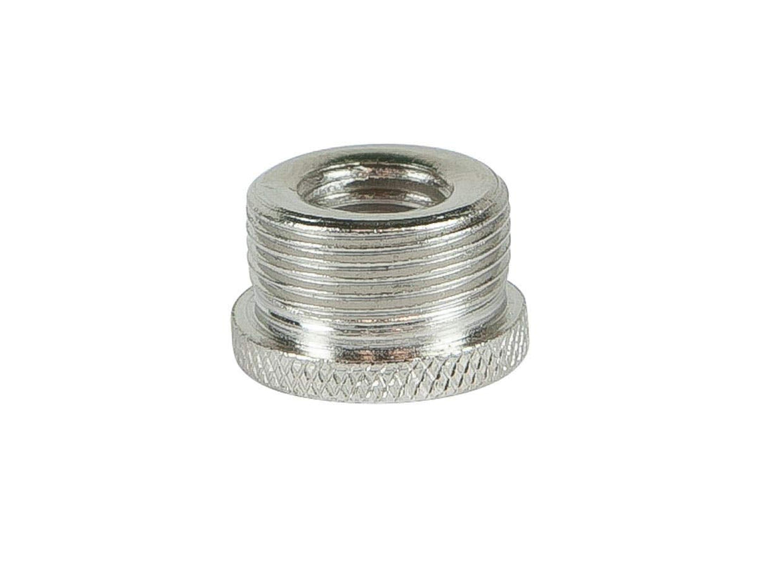 602000 Screw Thread Adapter for Microphone Stand (5/8 Male to 3/8 Female), Silver