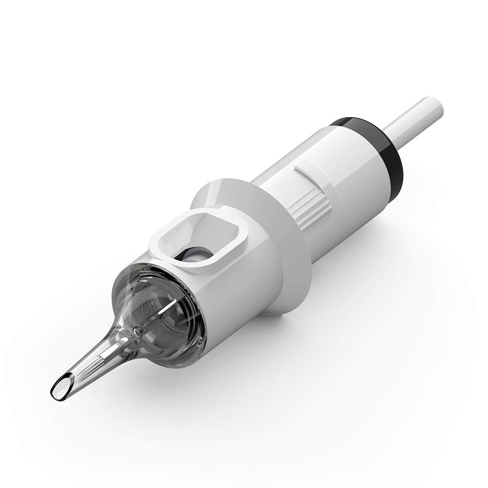 Tattoo Cartridge Needles #12 Standard 5 Round Shader M-Taper 20PCS with Membrane Professional Disposable EN05C-20-1205RS