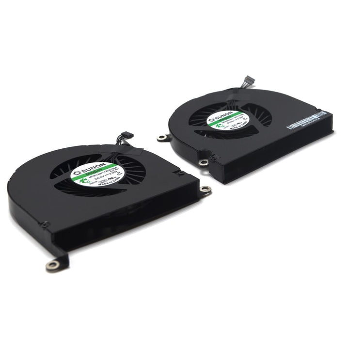 ® New Laptop CPU Cooling Fan Left and Right Set Compatible for MacBook Pro A1297 17-Inch Unibody 2009 2010 2011 DC 5V 2W Compatible with Part MG45070V1-Q010-S99 MG45070V1-Q021-S9A