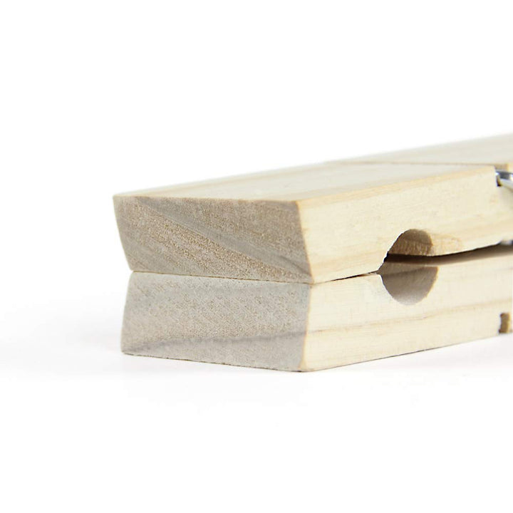 Big Clothes Pin, 1 PC Large Clothes Clip, 9 Inch Wooden Giant Clothespin, Natural Wood Jumbo Clothespin for DIY Crafts, Wedding and Bathroom Decoration