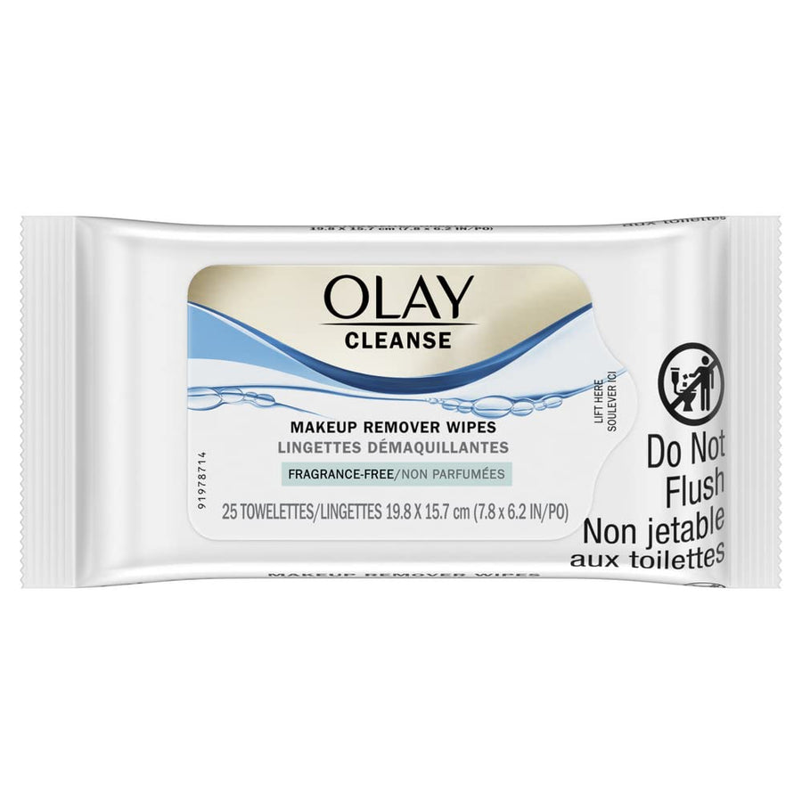 ® 25-Count Makeup Remover Wet Cloths
