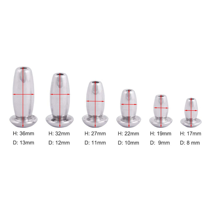 Short Stainless Steel Catheters Male Sound Dilator Inserts Plug for Men, 6 Sizes Optional G111 (11mm)