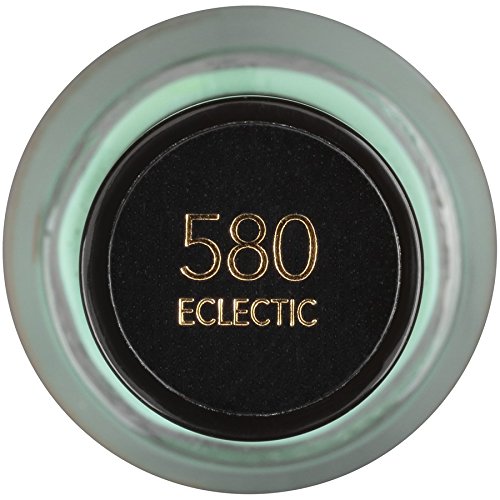 Revlon Nail Enamel, Chip Resistant Nail Polish, Glossy Shine Finish, in Blue/Green, 580 Eclectic, 0.5 oz