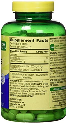- Glucosamine Chondroitin, Triple Strength, 340 Tablets, Twin Pack