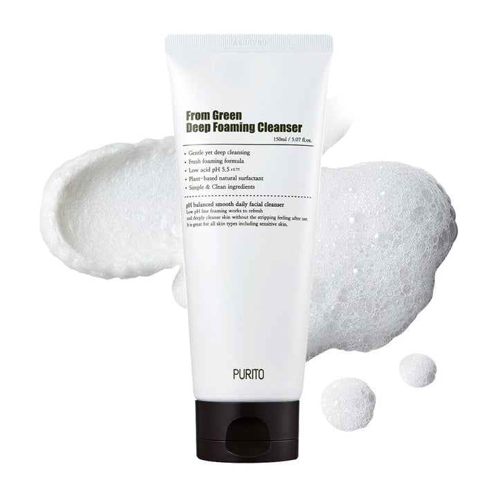 From Green Deep Foaming Cleanser