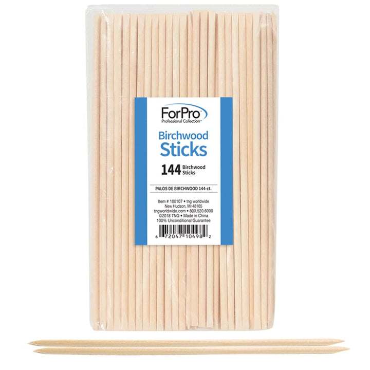 Birchwood Cuticle Sticks, for Manicures and Pedicures, 7†L, 144-Count
