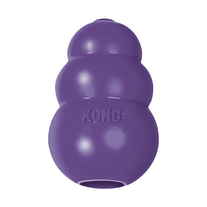 Senior - Dog Toy with Gentle, Natural Rubber - Durable Dog Toy for Older Dogs - Use Treats with Stuffable Chew Toy - Treat Toy for Chewing & Fetching - for Small Dogs
