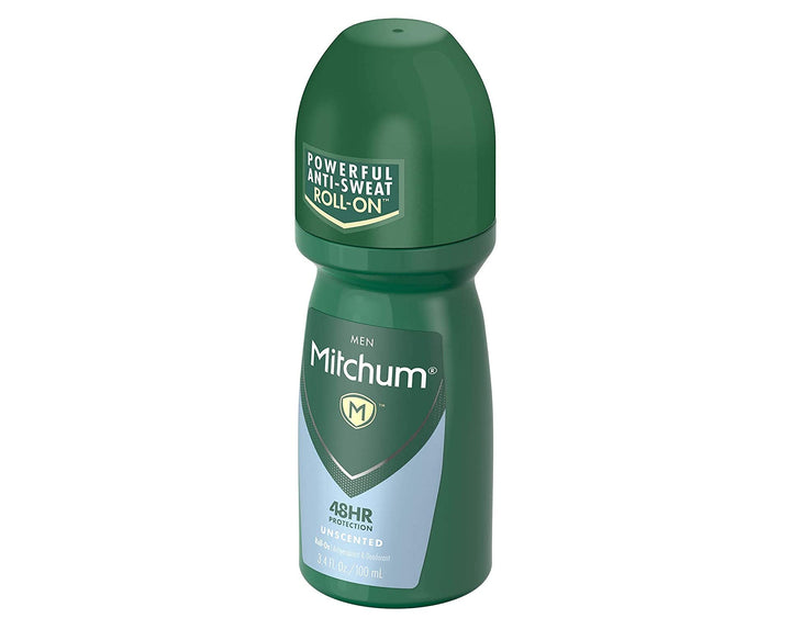Invisible Anti-Perspirant & Deodorant Roll-On, Unscented 3.4 oz (Pack of 4)