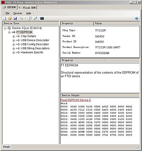 FT232RL Chip USB to 5v TTL UART Serial Cable, wire end, 6ft, TTL-232R-5V-WE compatible