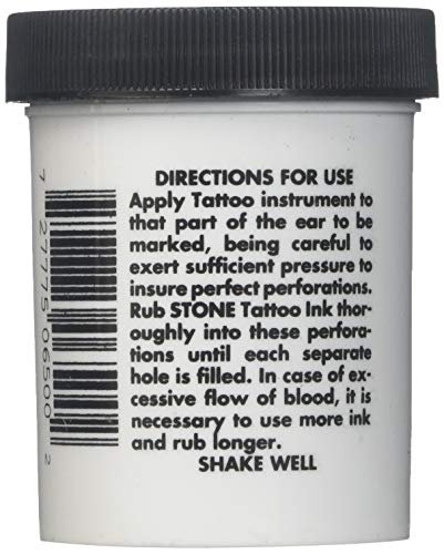 Manufacturing 6500 Tattoo Ink Paste(6) Black 3OZ