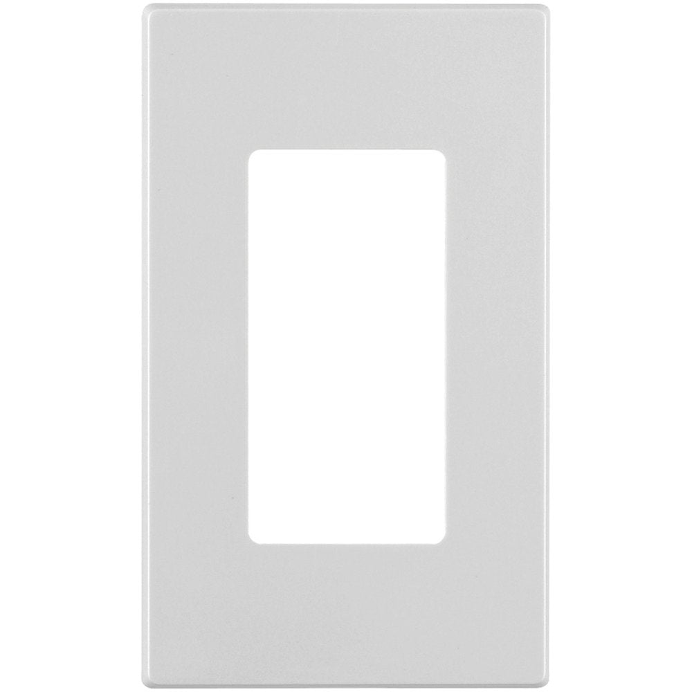 80301-SW 1-Gang Decora Plus Wallplate Screwless Snap-On Mount, White