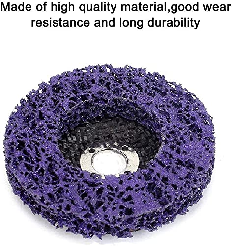 3 Pack Strip Discs Stripping Wheel for Angle Grinders Clean and Remove Paint, Rust Welds, Oxidation (4'' x 5/8'')