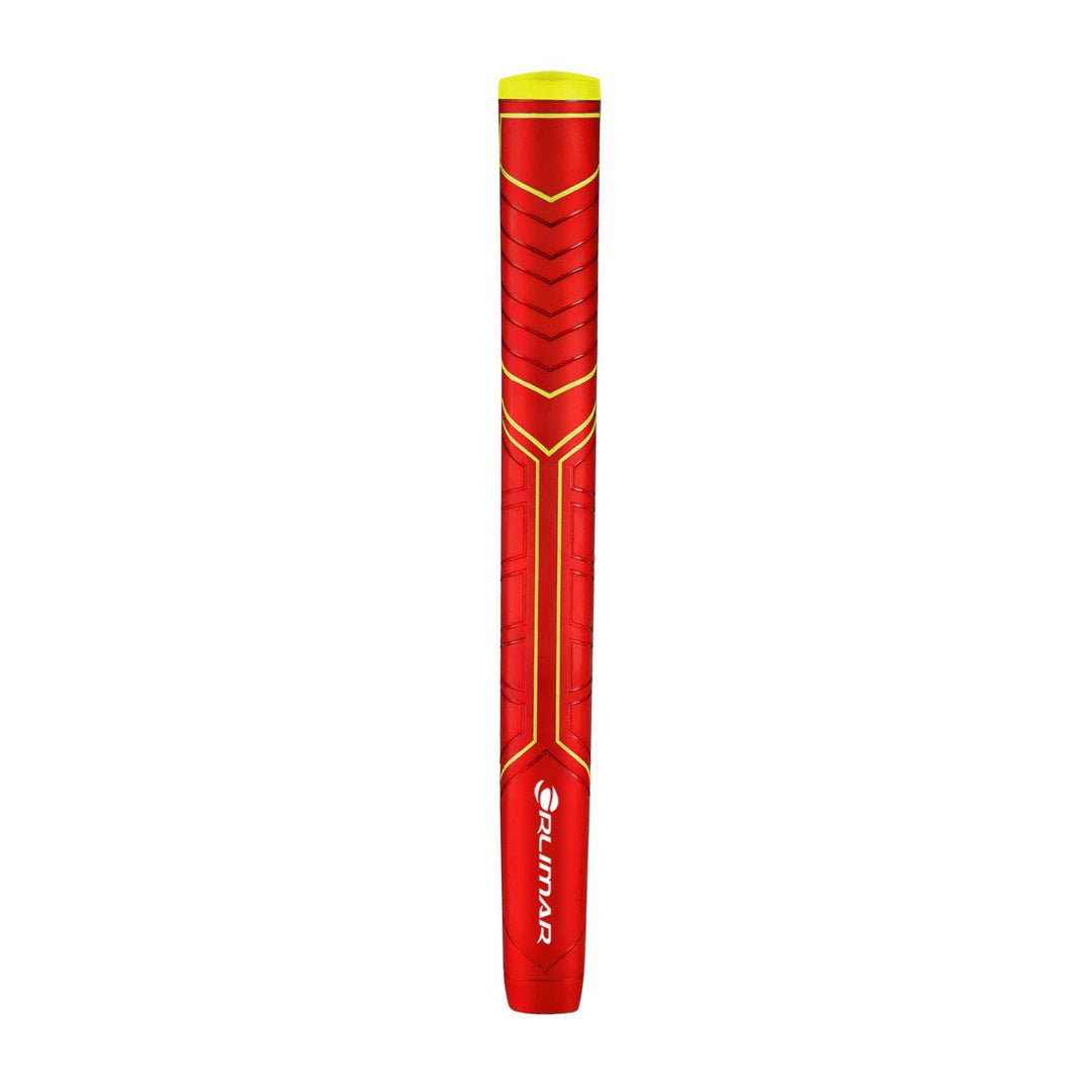 Golf F60 Putter for Men Right Handed, Red/Black 35” Mallet Putter with Oversize Putter Grip
