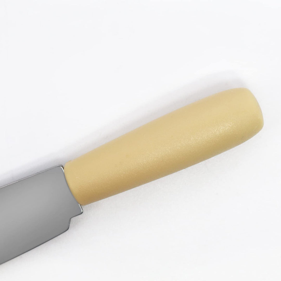 Stainless Steel Small Mini Butter Spreader, Sandwich Cream Cheese Condiment Knives Set, Plastic Handle, 4 Inches, Set of 3