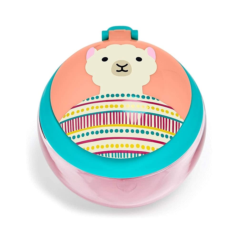 Baby Snack Container, Zoo Snack Cup, Llama, 222 milliliters