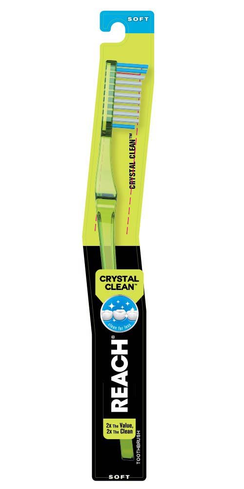 Crystal Clean Soft Adult Toothbrush