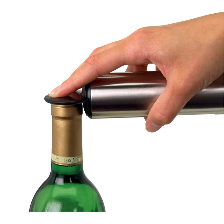 Classic Corkscrew Bottle Opener - Matte Steel, 369360, Medium