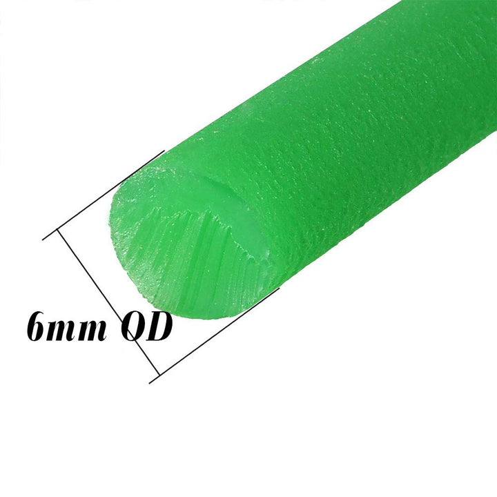 Beduan PU Transmission Round Belt 6mm OD High-Performance Urethane Belting Green for Conveyor Bonding Machine Dryer 10Ft