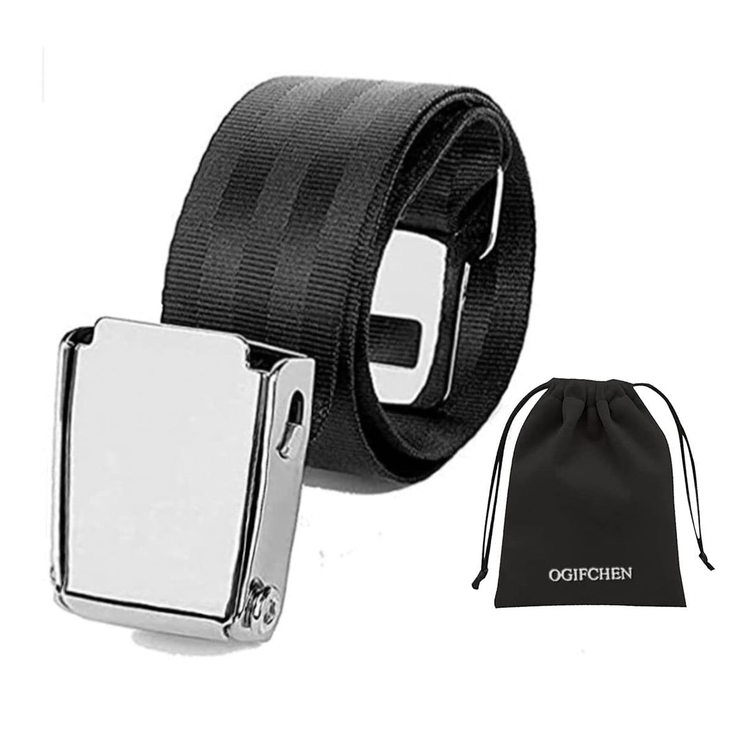 Adjustable 7-31 Airplane Seat Belt Extender - Universal Seat Belt Extender for Airplanes - FITS All Airlines in US Except Southwest 1