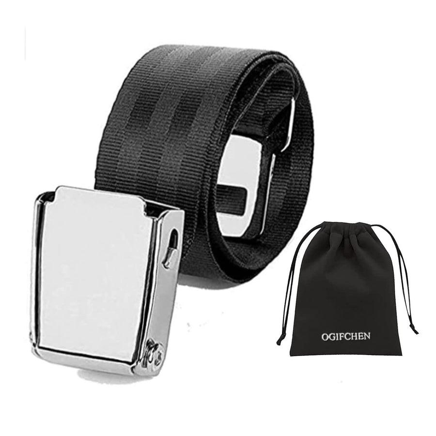 Adjustable 7-31 Airplane Seat Belt Extender - Universal Seat Belt Extender for Airplanes - FITS All Airlines in US Except Southwest 1