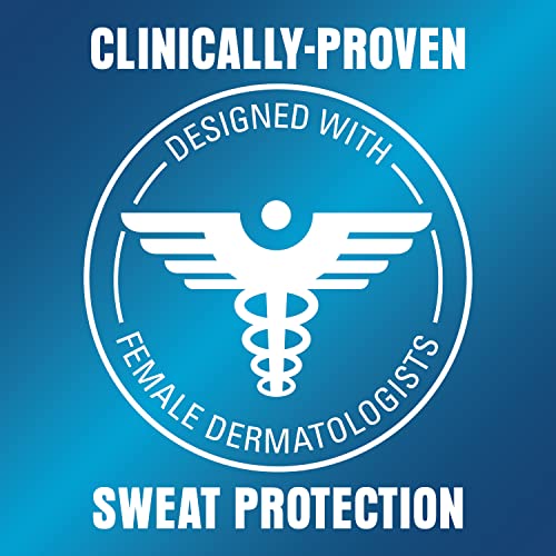 Deodorant and Antiperspirant Clinical Strength for Women, 3X Stress Sweat Protection, PH Balancing Minerals, Clear Gel, Clean Lavender Scent, 2.6 oz