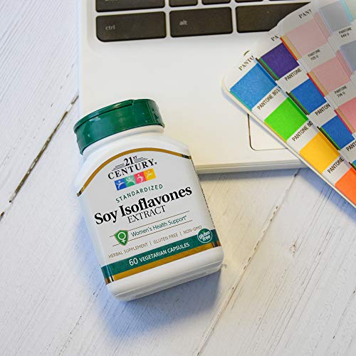 Soy Isoflavones Veg Capsules, 60Count