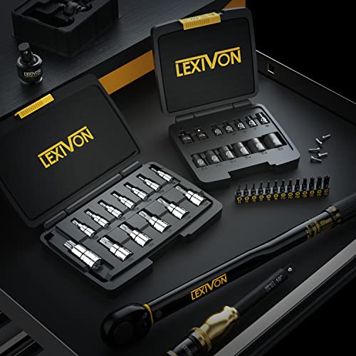 Tamper Proof Torx Bit Set, Premium S2 Alloy Steel | 13-Piece Security Star Bits, T4 - T40 | Precision CNC Machined (LX-301)