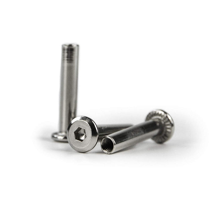 10 pcs Inline Skate Replacement Bearings Skating Screws OD 6mm Roller Blades Replacement Skate Wheel Axles