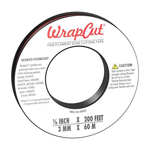 , Edge Cutting Tape, 1/8-Inch X 200 Feet, 1 Roll, 883662001260