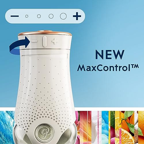 PlugIns Air Freshener Warmer, Scented and Essential Oils for Home and Bathroom, Up to 50 Days on Low Setting, 2 Count