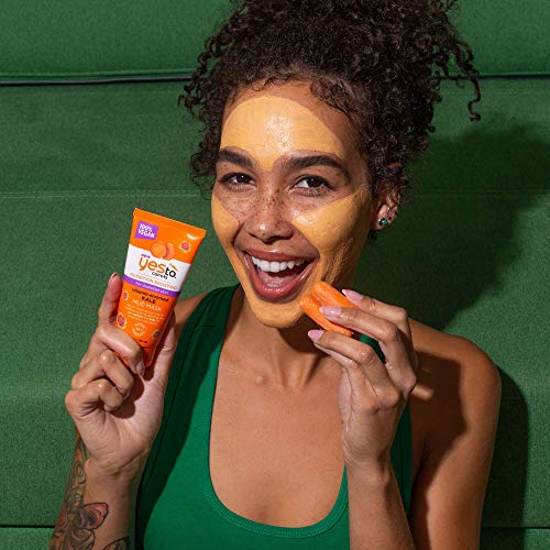 Carrots NEW Nutrition Boosting 100% Vegan Vitamin-Enriched Kale Mud Mask - 2 Fluid Ounces | For Depleted Skin | Carrots and Kale For Glowing and Healthier-Looking Skin