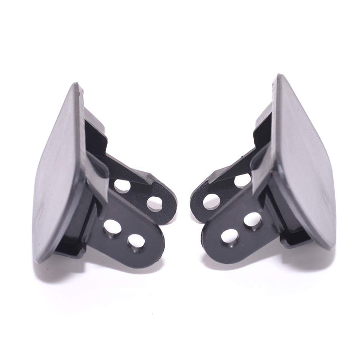 Headlight Washer Cover Cap 1 Pair Front Left And Right Compatible with BMW X5 E70 Driver & Passenger Side 51657199141 51657199142