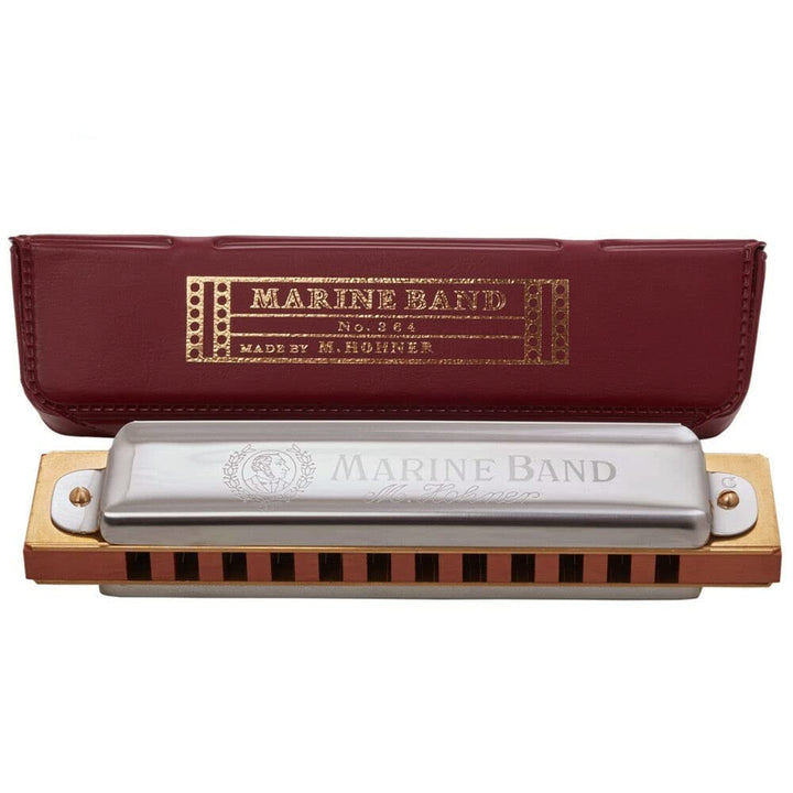 364 24 Marine Band 12 Hole Harmonica, Key of C
