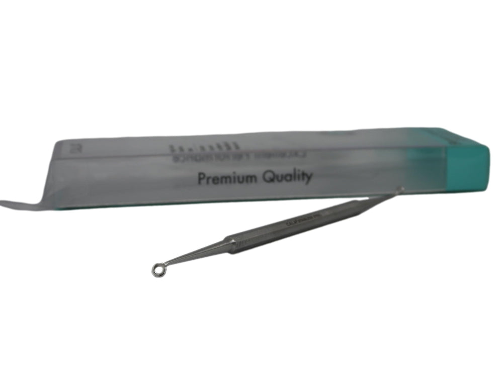 Looped blemish extractor pro double