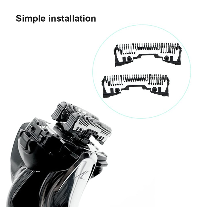 2 Pack Replacement Razor Blades for Panasonic Wet/Dry Shaver ES8103S ES8101 WES9068 ES8109 ES8243 ES8249, Inner Blade