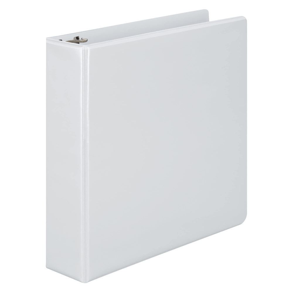 2 Inch 3 Ring Binder, Basic Round Ring View Binder, White (W362-44W)